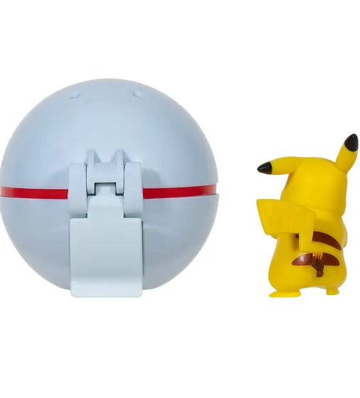 Игровой набор Pokemon W13 - Пикачу в покеболе - PKW2664_4.jpg - № 4