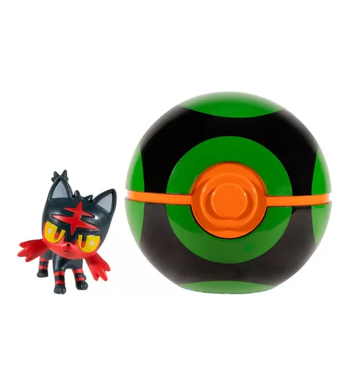 Игровой набор Pokemon W16 - Литтен в покеболе - PKW3147_3.jpg - № 3