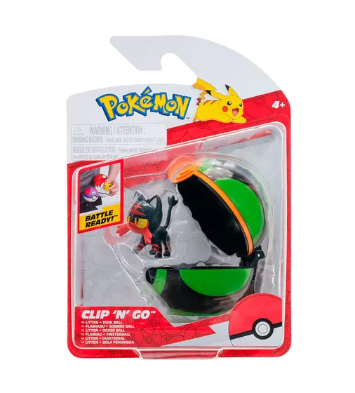 Игровой набор Pokemon W16 - Литтен в покеболе - PKW3147_1.jpg - № 1