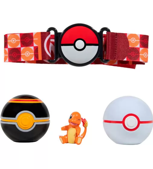 Игровой набор Pokemon W14 - Пояс с покеболами Чармандер - PKW3163_2.jpg - № 2