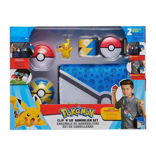Игровой набор Pokemon W4 - Снаряжение тренера Пикачу