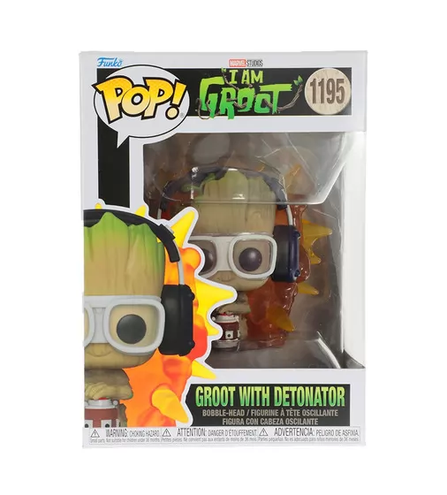 Игровая фигурка Funko Pop! серии Грут - Грут с детонатором - 70653_6.jpg - № 6