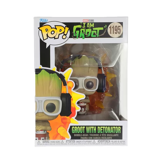 Игровая фигурка Funko Pop! серии Грут - Грут с детонатором