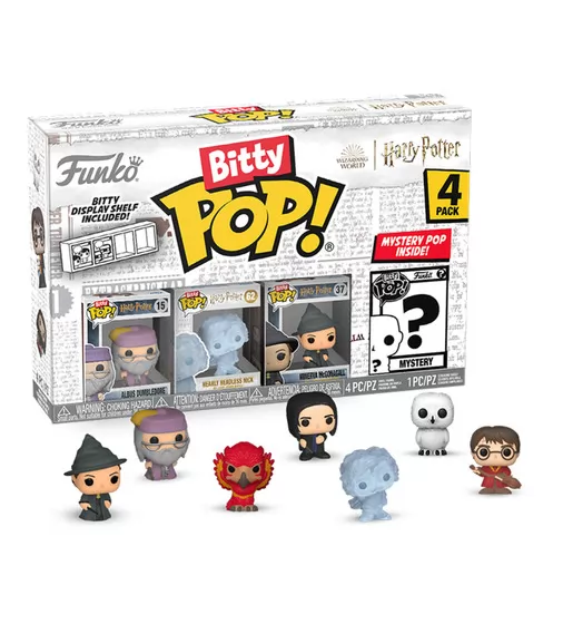Набор фигурок Bitty Pop! серии Гарри Поттер (4 фигурки асс.) - 76338_1.jpg - № 1