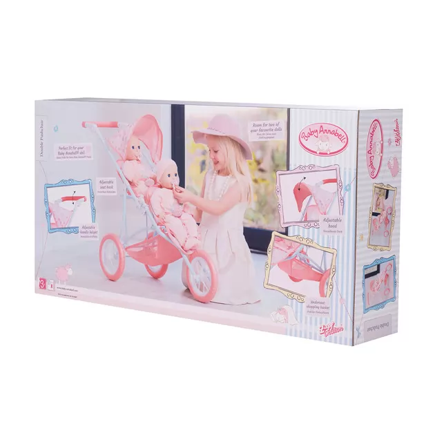 Прогулочная Коляска Для Двойни Baby Annabell - Тандем