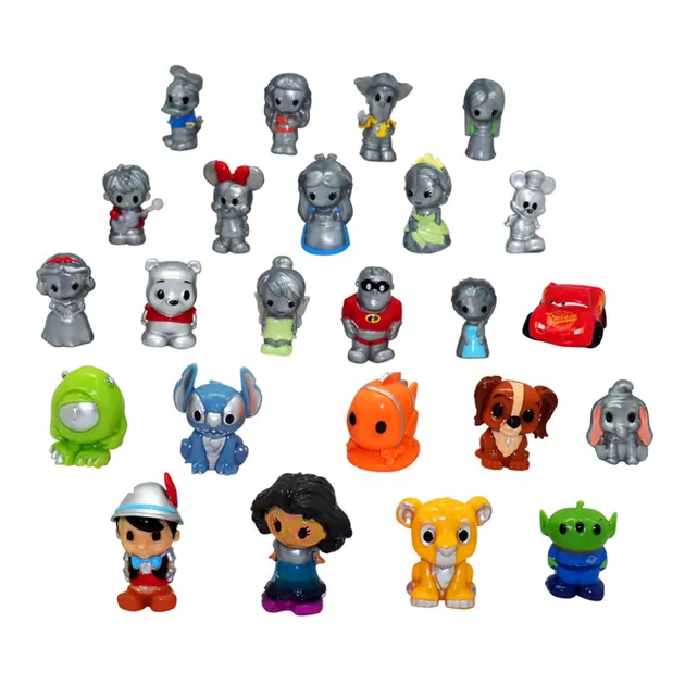 Набор игровых фигурок Oоshies – Адвент-календарь Дисней 100