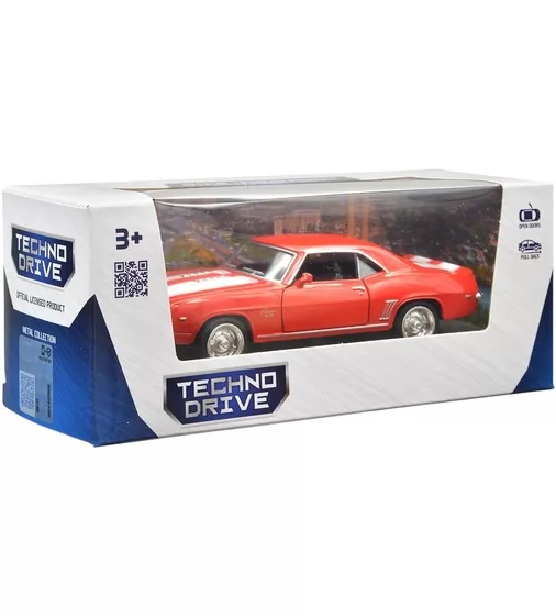 Автомодель - Chevrolet Camaro 1969 (красный) - 250336U_10.jpg - № 10