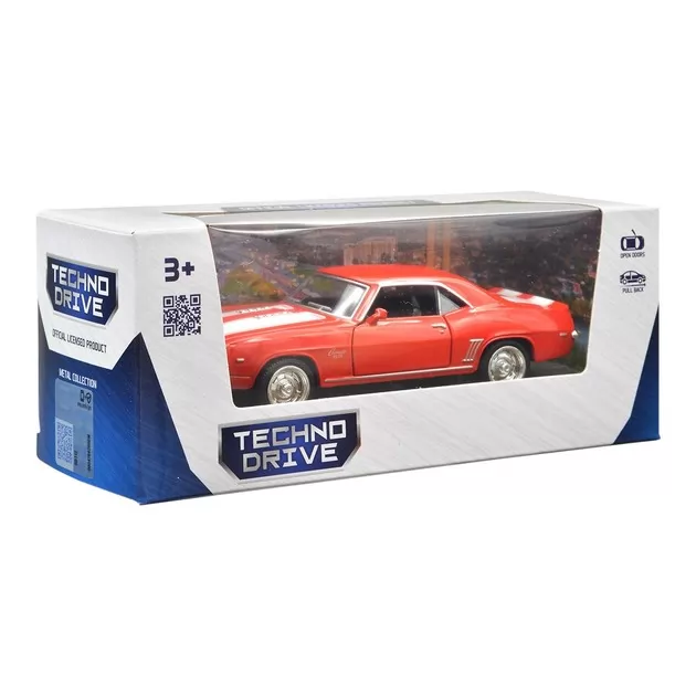 Автомодель - Chevrolet Camaro 1969 (красный)