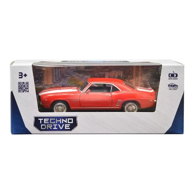 Автомодель - Chevrolet Camaro 1969 (красный)