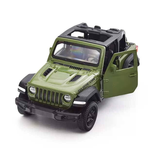 Автомодель - Jeep Wrangler Rubicon 2021 (зеленый)