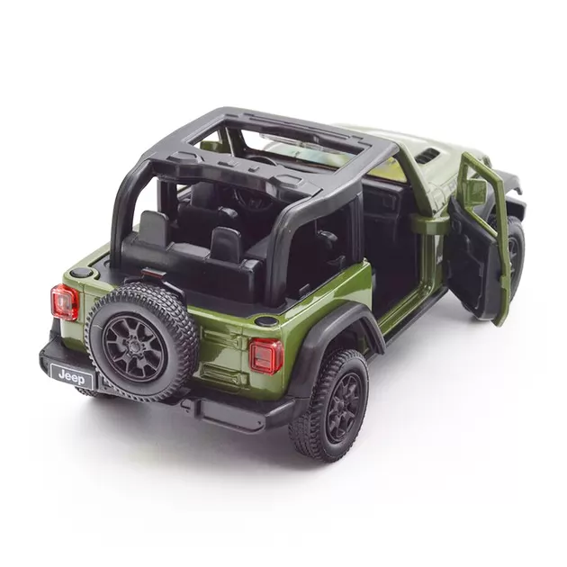 Автомодель - Jeep Wrangler Rubicon 2021 (зеленый)