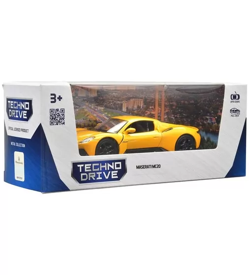 Автомодель - Maserati MC20 (желтый) - 250340U_10.jpg - № 10