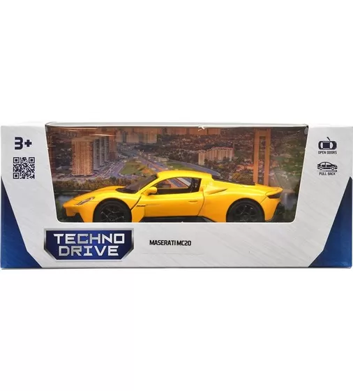 Автомодель - Maserati MC20 (желтый) - 250340U_9.jpg - № 9