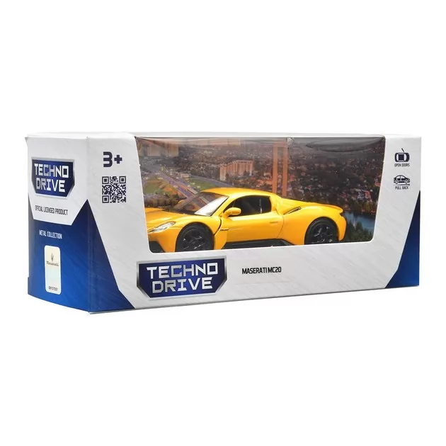 Автомодель - Maserati MC20 (желтый)