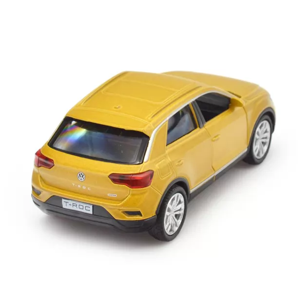 Автомодель - Volkswagen T-Roc 2017 (золотой)