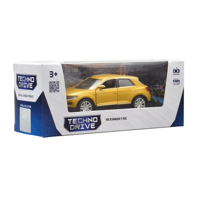 Автомодель - Volkswagen T-Roc 2017 (золотой)