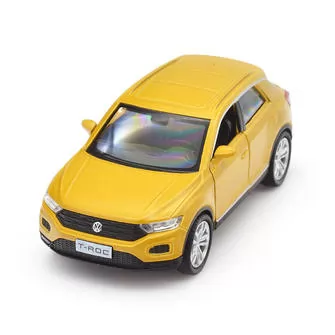 Автомодель - Volkswagen T-Roc 2017 (золотой)