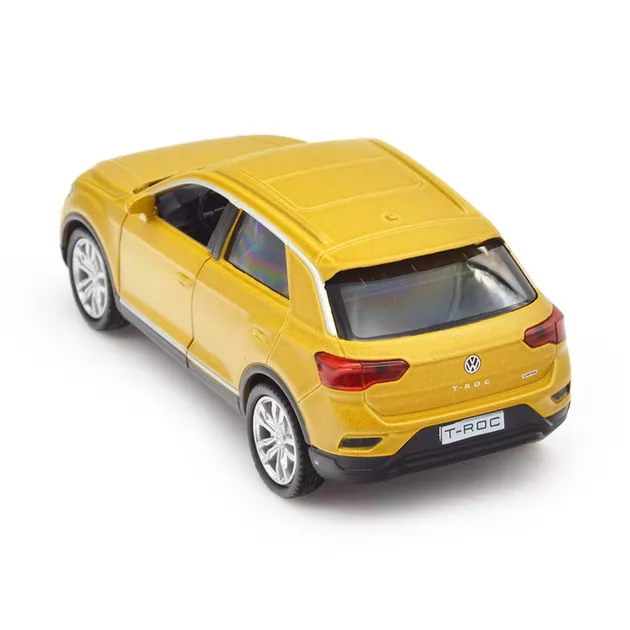 Автомодель - Volkswagen T-Roc 2017 (золотой)