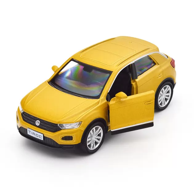 Автомодель - Volkswagen T-Roc 2017 (золотой)