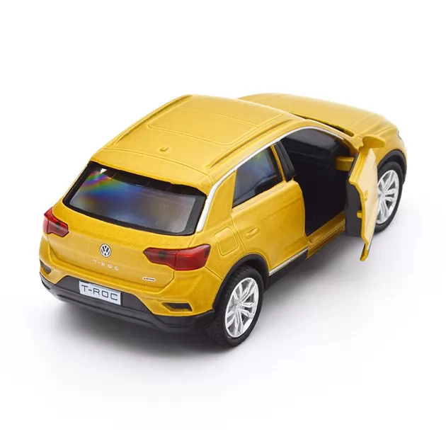 Автомодель - Volkswagen T-Roc 2017 (золотой)