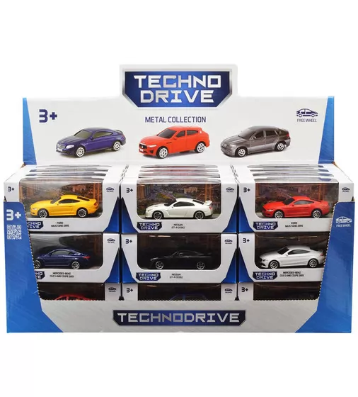 Автомодели - Мини-модели в дисплее (ассорт. А, 1:64) - 250348U_1.jpg - № 1
