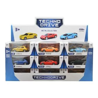 Автомодели - Мини-модели в дисплее (ассорт. B, 1:64)