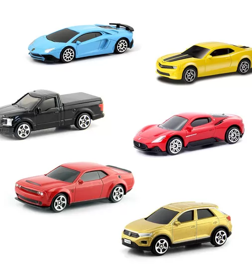 Автомодели - Мини-модели в дисплее (ассорт. B, 1:64) - 250349U_2.jpg - № 2
