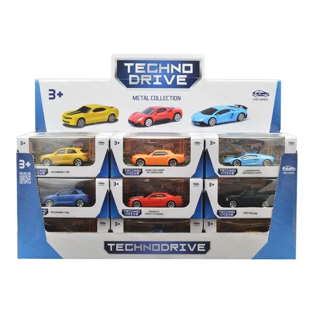 Автомодели - Мини-модели в дисплее (ассорт. B, 1:64)