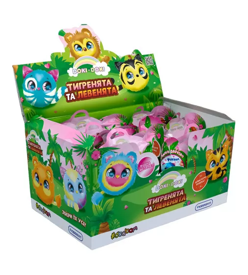 Мягкая коллекционная игрушка-сюрприз – Тигрята и львята - 40-CN23_7.jpg - № 7