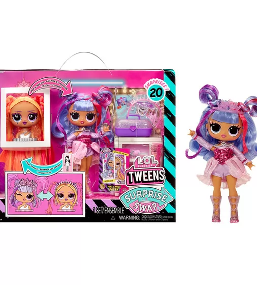 Игровой набор с куклой L.O.L. Surprise! Tweens серии Surprise Swap – Бейли Брейдс - 591757_1.jpg - № 1