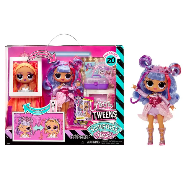 Игровой набор с куклой L.O.L. Surprise! Tweens серии Surprise Swap – Бейли Брейдс