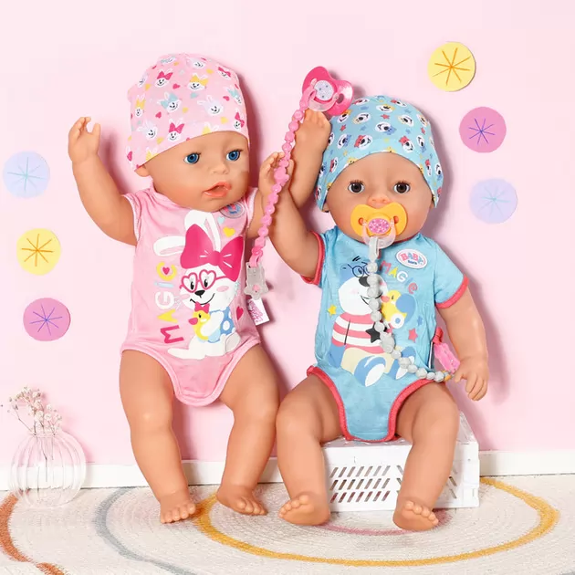 Пустышка для куклы Baby Born на клипсе (в ассорт.)