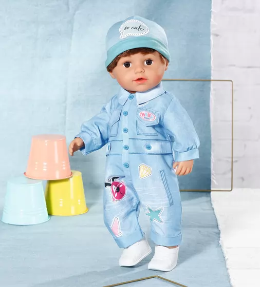 Набор одежды для куклы Baby Born - Джинсовый стиль - 832592_9.jpg - № 9