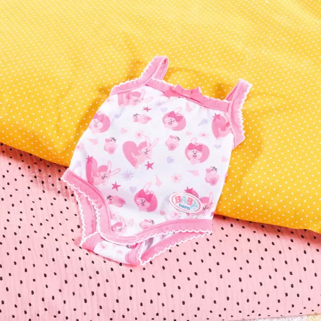 Одежда для куклы Baby Born – Боди с зайкой