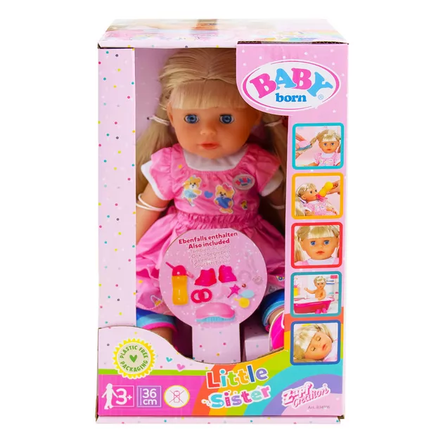 Кукла Baby Born - Младшая сестрёнка (36 cm)