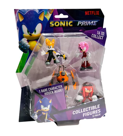 Набор игровых фигурок Sonic Prime – Приключения Тэйзла - SON2040A_1.jpg - № 1