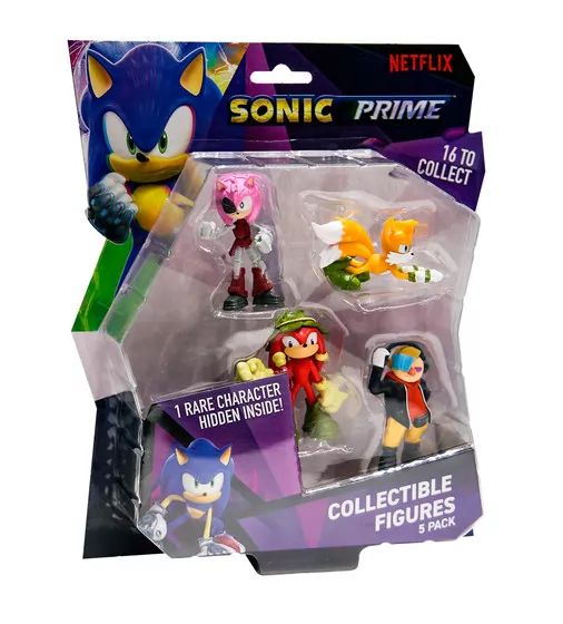 Набор игровых фигурок Sonic Prime – Приключения Наклза - SON2040B_1.jpg - № 1