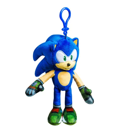 Мягкая игрушка на клипсе Sonic Prime – Соник - SON7004A_1.jpg - № 1