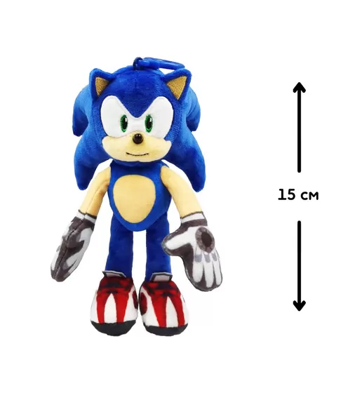 Мягкая игрушка на клипсе Sonic Prime – Соник-спортсмен - SON7004B_2.jpg - № 2