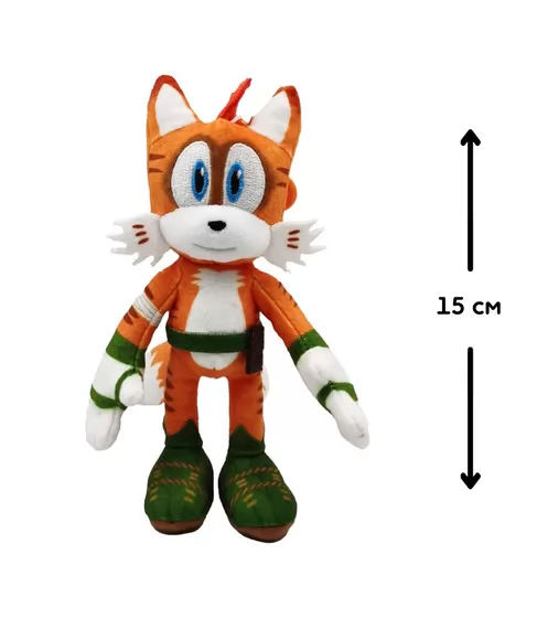 Мягкая игрушка на клипсе Sonic Prime – Тэйлз - SON7004C_2.jpg - № 2