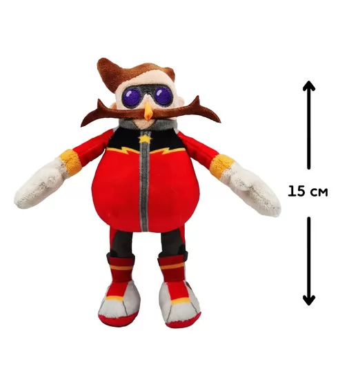 Мягкая игрушка на клипсе Sonic Prime – Доктор Эггман - SON7004E_2.jpg - № 2