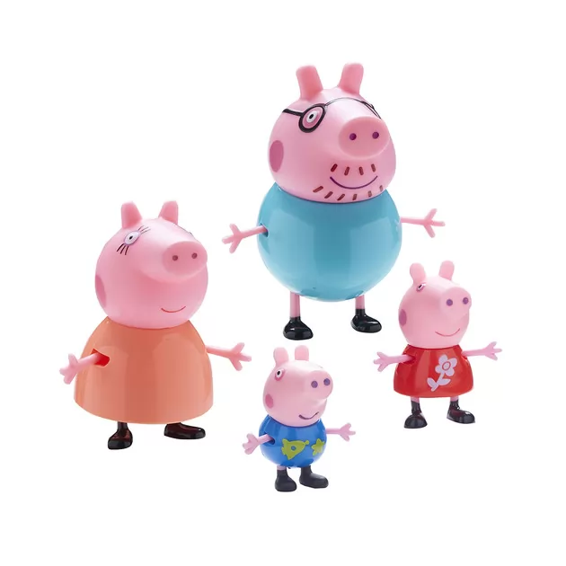 Набор Фигурок Peppa - Большая Семья Пеппы (Папа, Мама, Пеппа И Джордж)