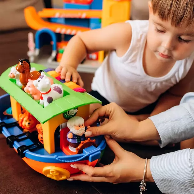 Игровой Набор Kiddi Smart – Ноев ковчег (украинский язык)