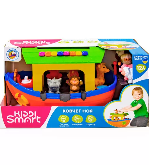 Игровой Набор Kiddi Smart – Ноев ковчег (украинский язык) - 063404_11.jpg - № 11