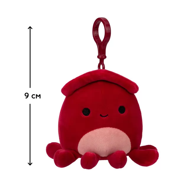 Мягкая игрушка на клипсе Squishmallows – Кальмар Альтман