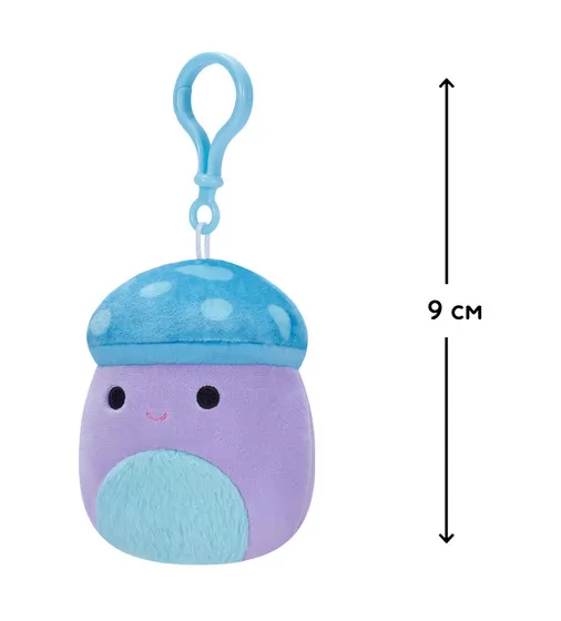 Мягкая игрушка на клипсе Squishmallows – Гриб Пайл (9 cm) - SQCP00149_2.jpg - № 2