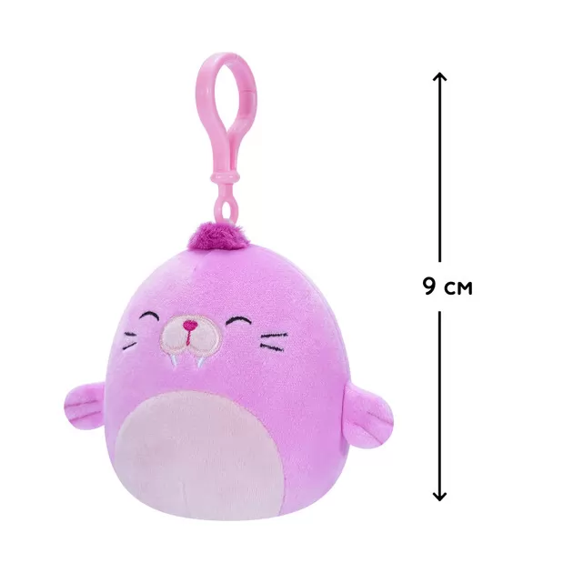 Мягкая игрушка на клипсе Squishmallows – Морж Пэпэ (9 cm)
