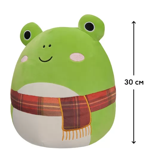 Мягкая игрушка Squishmallows – Жабка Венди в шарфе (30 cm) - SQCR04157_2.jpg - № 2