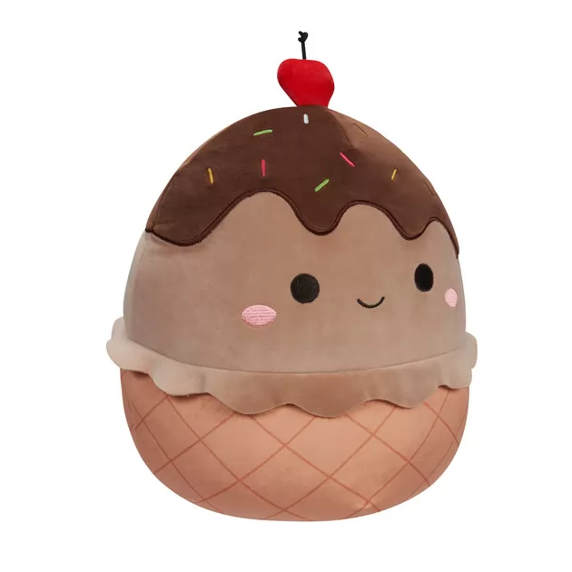 Мягкая игрушка Squishmallows – Шоколадное мороженое (30 cm)