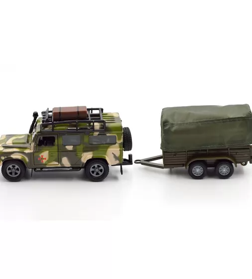 Игровой набор – Land Rover Defender Mилитари (с прицепом) - 520027.270_2.jpg - № 2